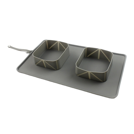 Collapsible Pet Food and Water Bowl