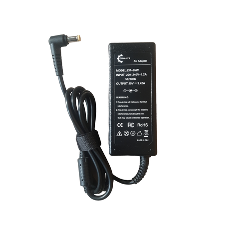 Comways - Replacement Charger For Acer Aspire 19V 3.42A 65W - 5.5mm x 1.7mm