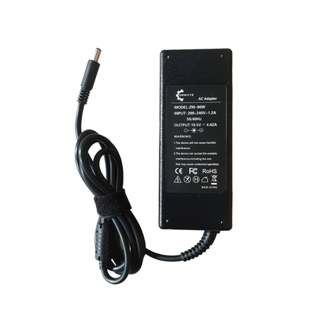 Comways - Replacement Charger for Dell 90W 19.5V 4.62A ( 4.5mm x 3mm )