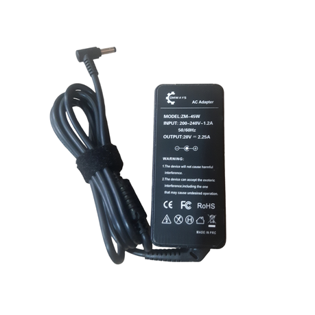 Comways - Replacement Charger For Lenovo 45W 20V 2.25A ( 4.0mm x 1.7mm )