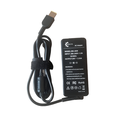 Comways - Replacement Charger For Lenovo 45W 20V 2.25A - ( USB PIN )