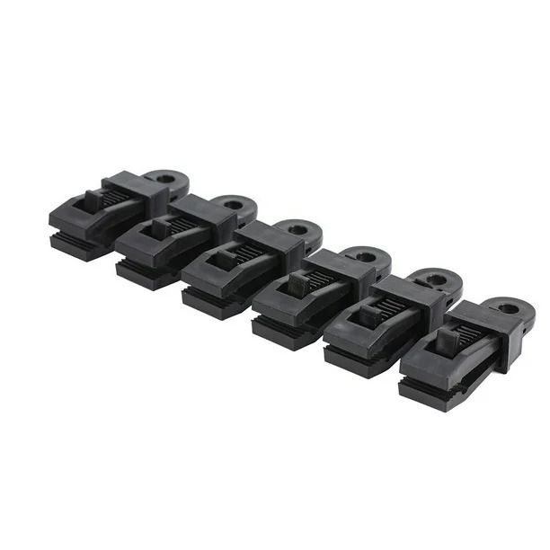 Crocodile Tarp Clips Tent Awning Clamps Set -6 Piece