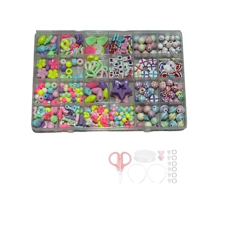 DIY 400Pcs Beads for Kids Crafts Children's Jewelry Making Kit - SL22917