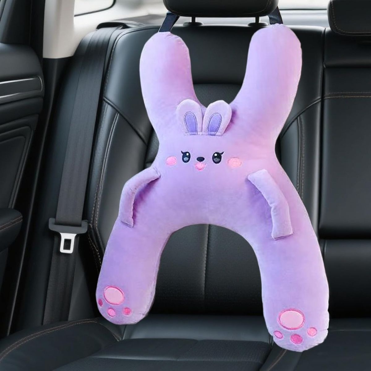 Ergonomic Kids Car Seat Cushion – Purple variant image 4