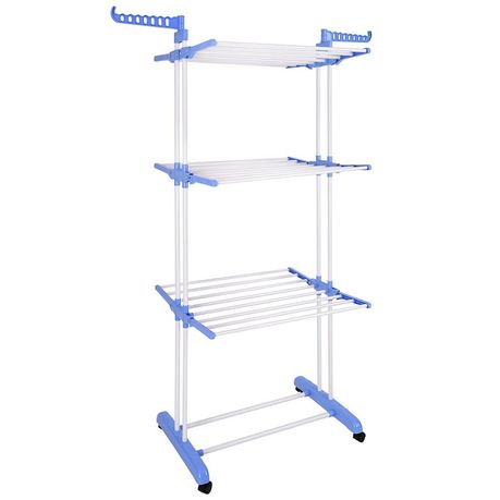 Foldable 3 Tier Clothes Rack Outdoor Indoor Airer