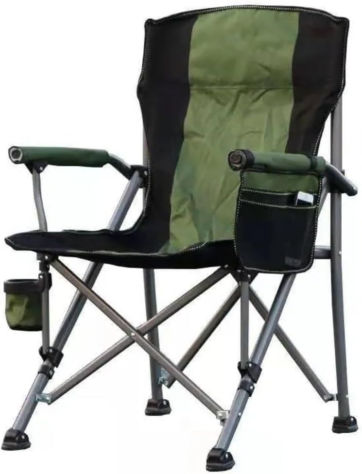 Foldable Outdoor Camping Chair - Green variant image 4