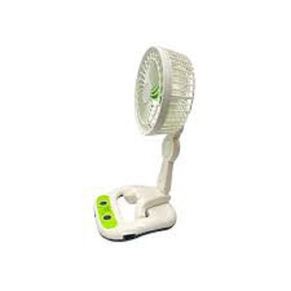 Foldable Rechargeable Stand Fan-Green variant image 2