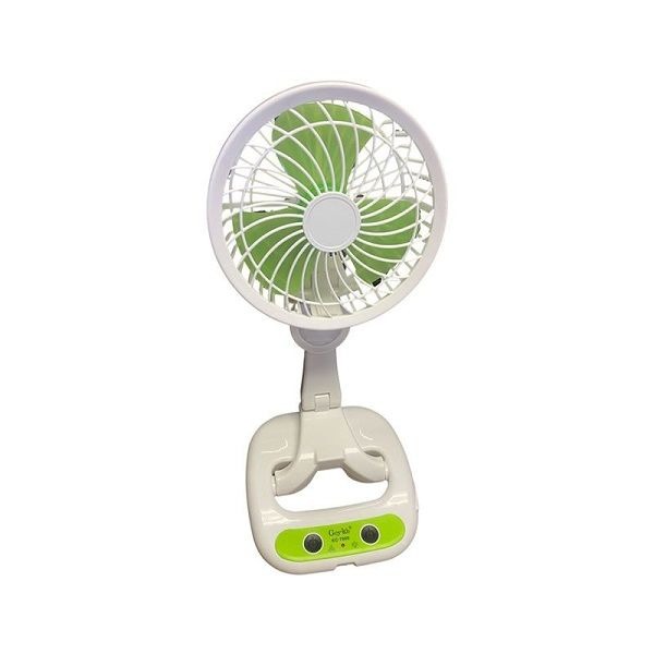 Foldable Rechargeable Stand Fan-Green