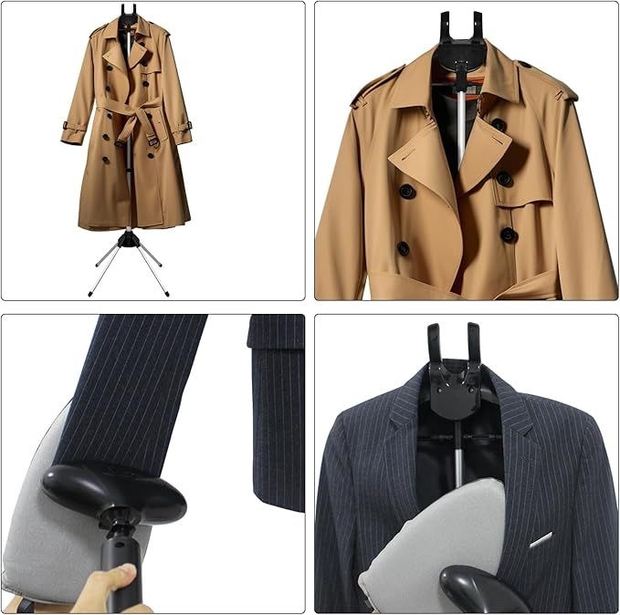Garment Steamer Stand with Ironing Glove & Lint Remover variant image 2