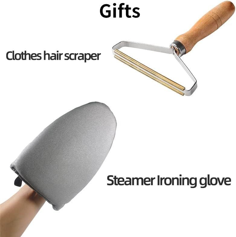 Garment Steamer Stand with Ironing Glove & Lint Remover variant image 4