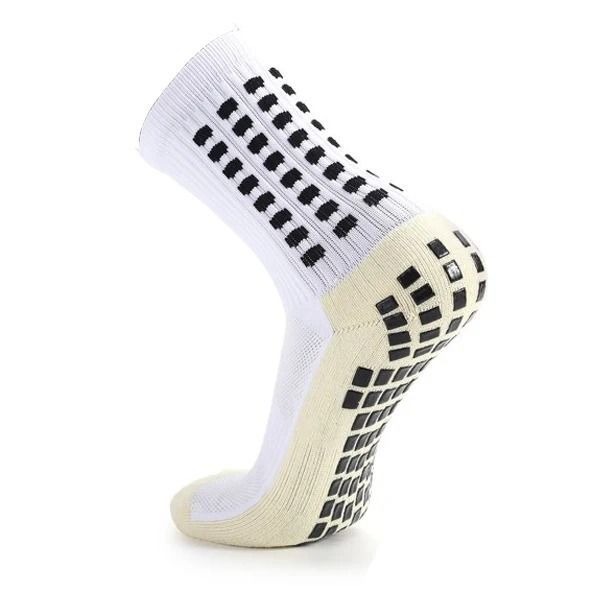 Grip Anti Slip Soccer Socks - White