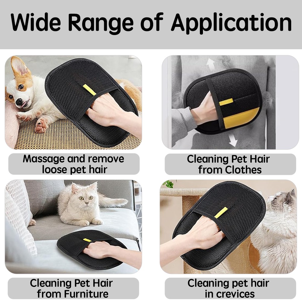 Hair Removal Pet Gloves -1 Piece variant image 5
