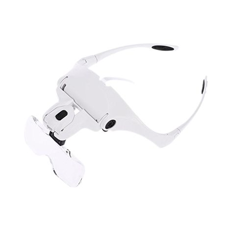 Headband Magnifier Glasses with LED Light
