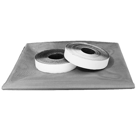 Home Anti Fly Mosquito Net Self Adhesive Mesh Window Screen (120x150cm)