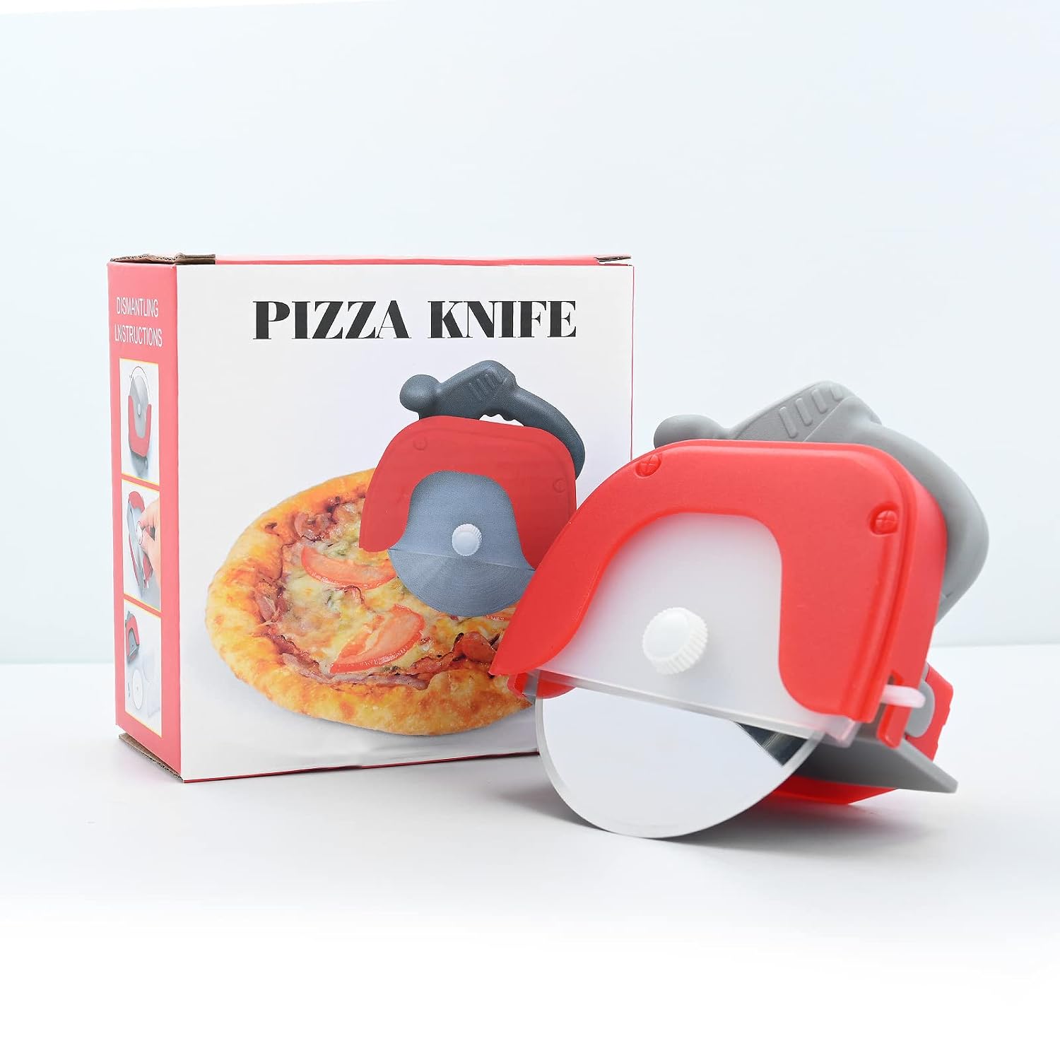 Kitchen Pizza Slice Wheel Cutter