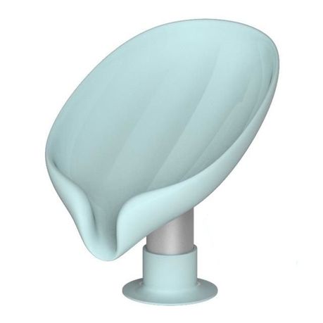 Leaf Shape Soap Holder- Blue