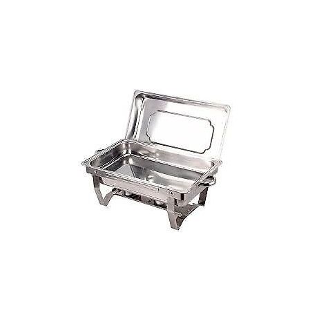 Leopard Single Chafing Dishes - Stainless Steel Buffet Food Warmers