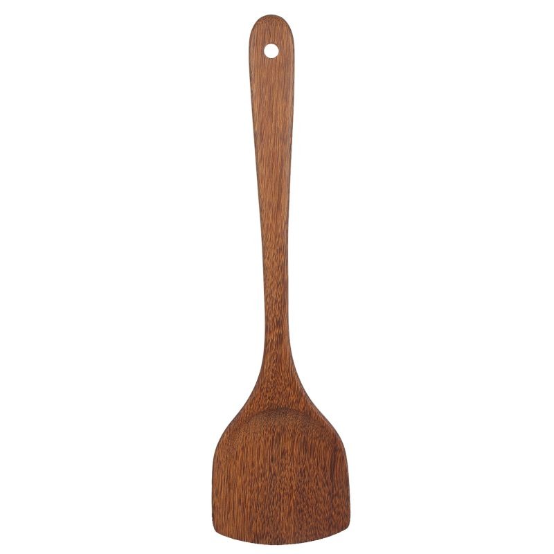Long Handle Wooden Cooking Spatula