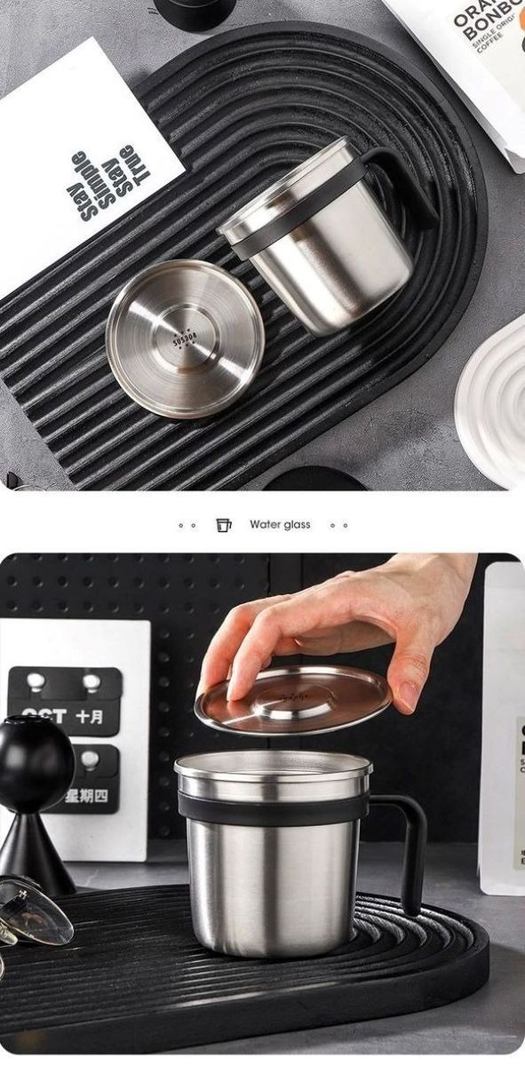 Metal Lightweight Cups - Black variant image 3