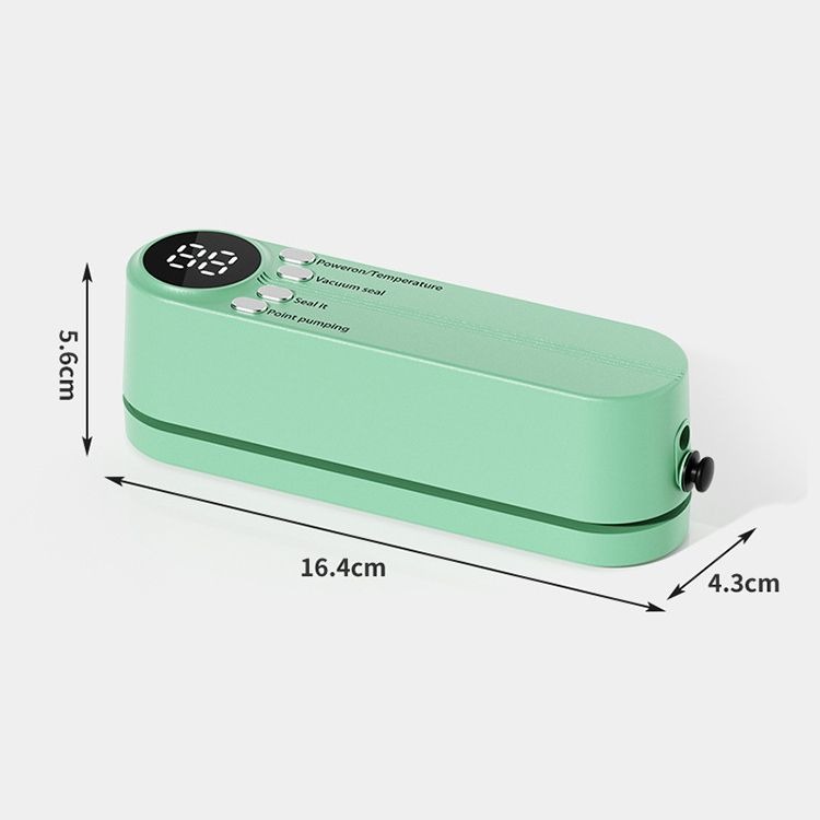 Mini vacuum sealing machine with USB rechargeable for compact storage variant image 6