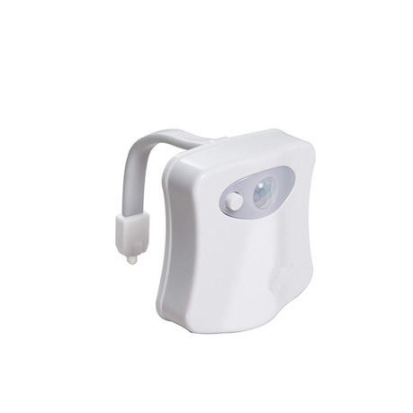Motion Sensor 8 Colour LED Toilet Night Light
