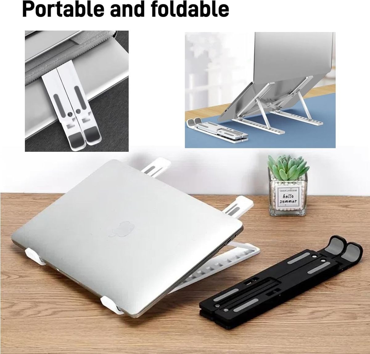Multi-Functional Laptop Stand with USB Docking Station variant image 3