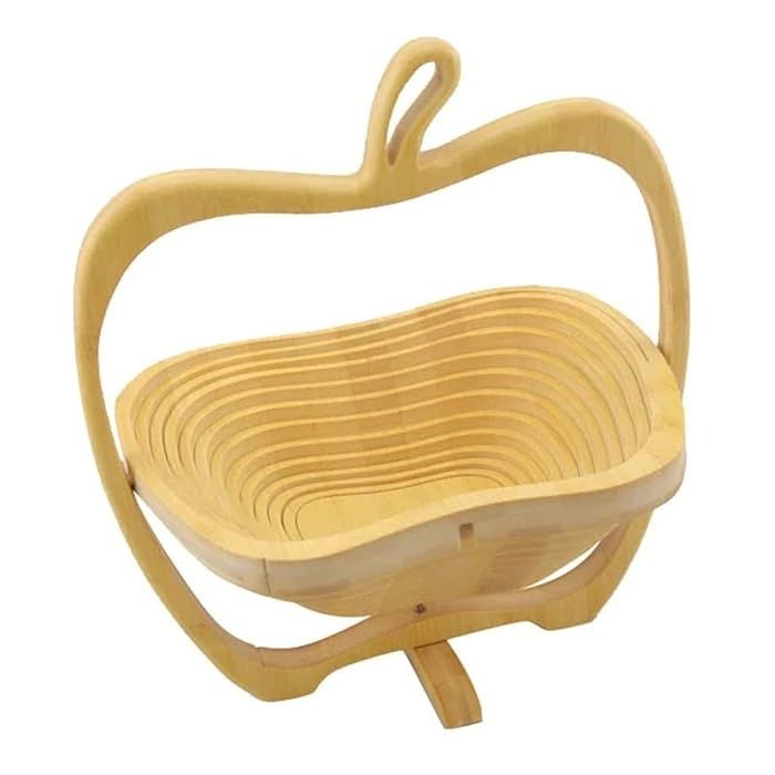 Multifunctional Bamboo Foldable Fruit Basket
