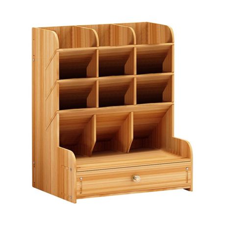 Multifunctional Wooden Desktop Storage