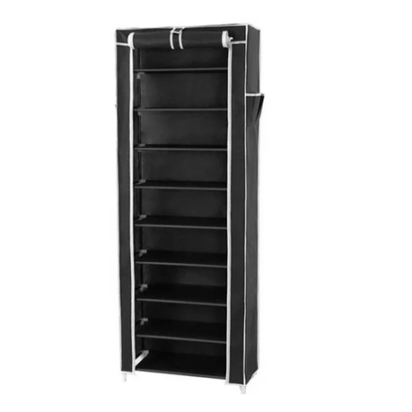 Multipurpose Portable Folding Shoe Rack 9 Tier