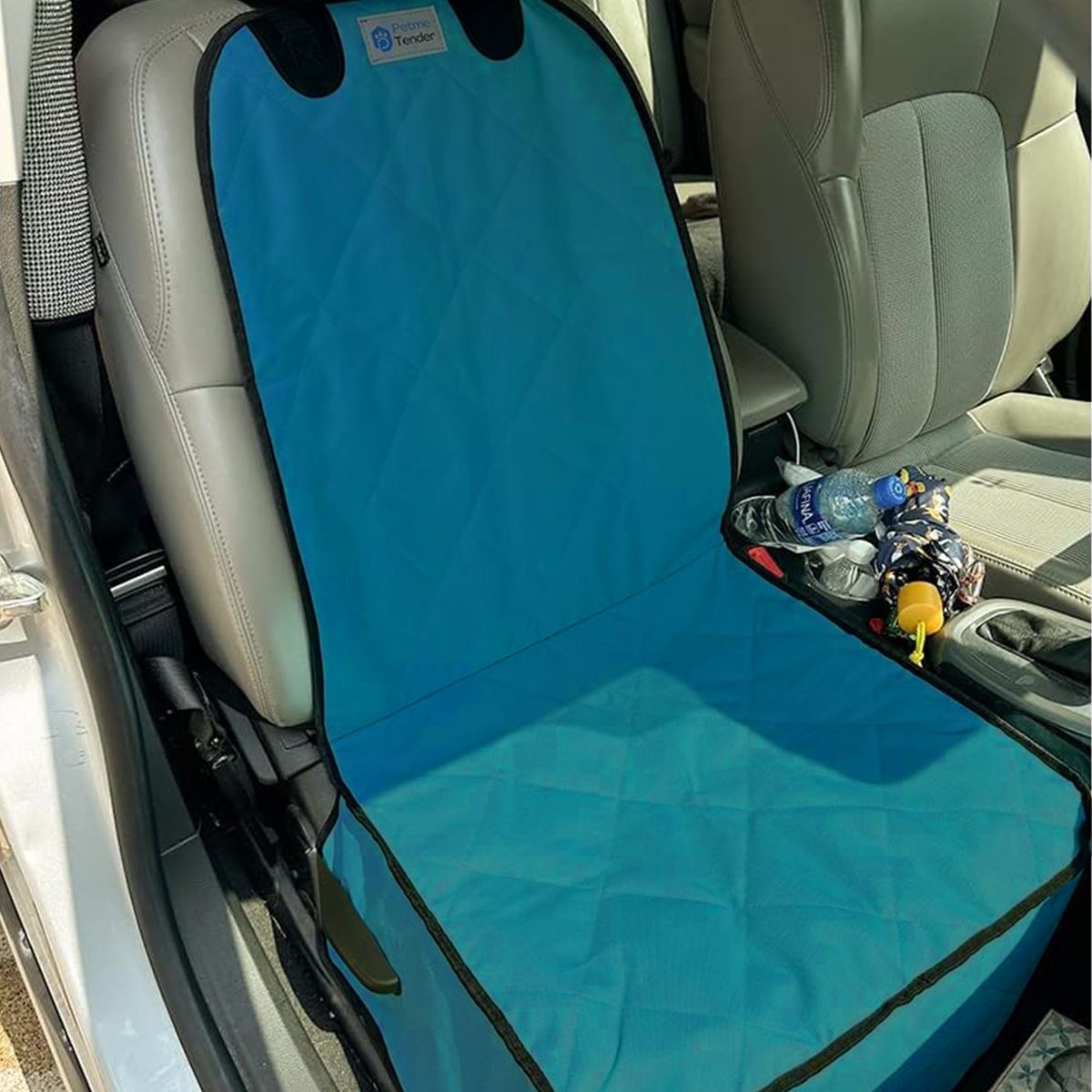 Non-Slip Pet Car Front Seat Cover - Blue variant image 2