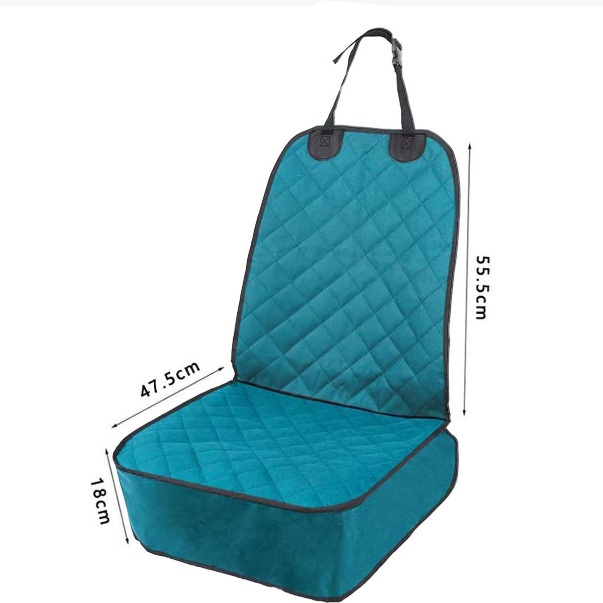 Non-Slip Pet Car Front Seat Cover - Blue variant image 5