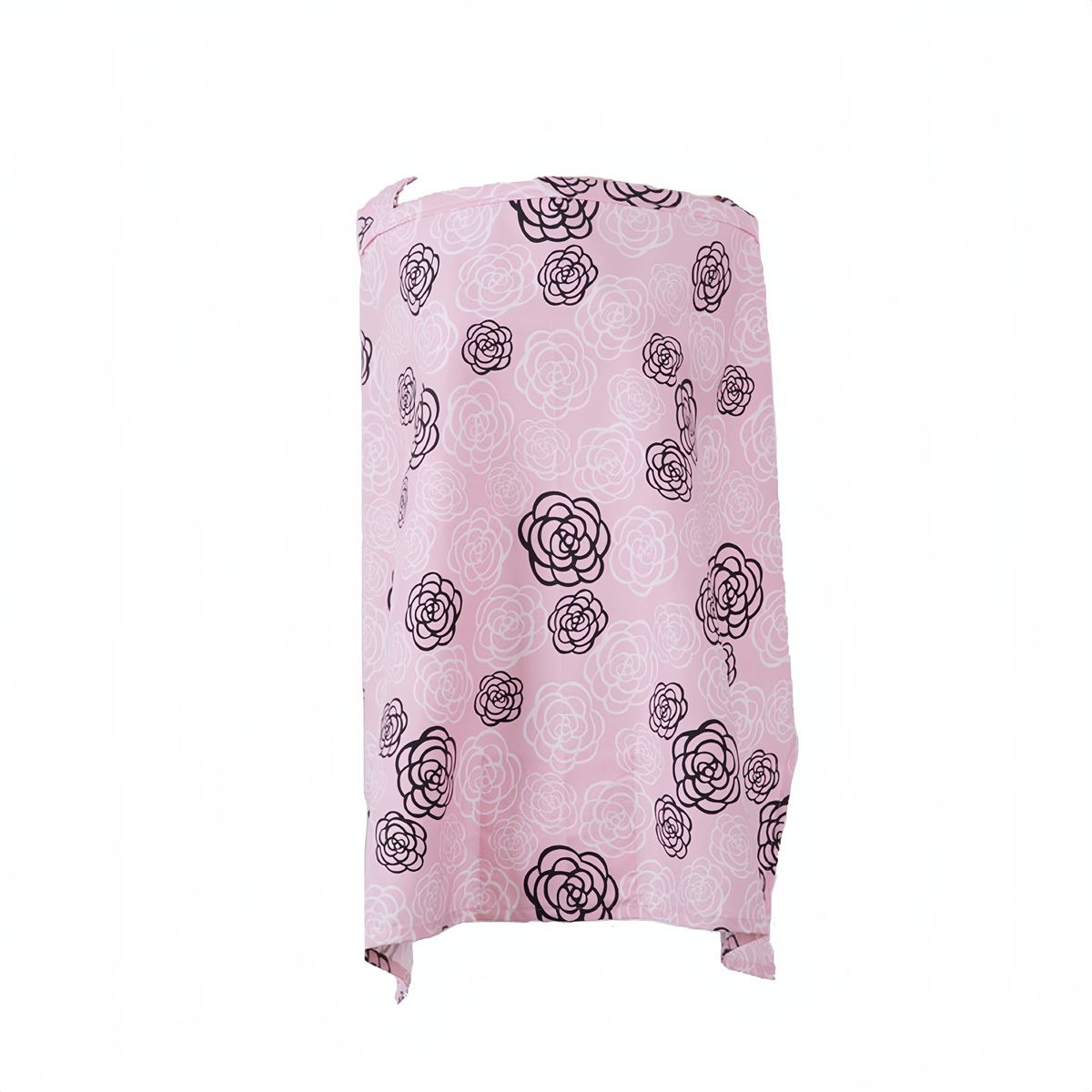 Nursing Cover with Adjustable Strap & Boned Neckline - Pink