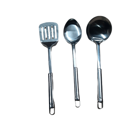 Ojees Homeware Stainless Steel Spoons Set - 3 Piece