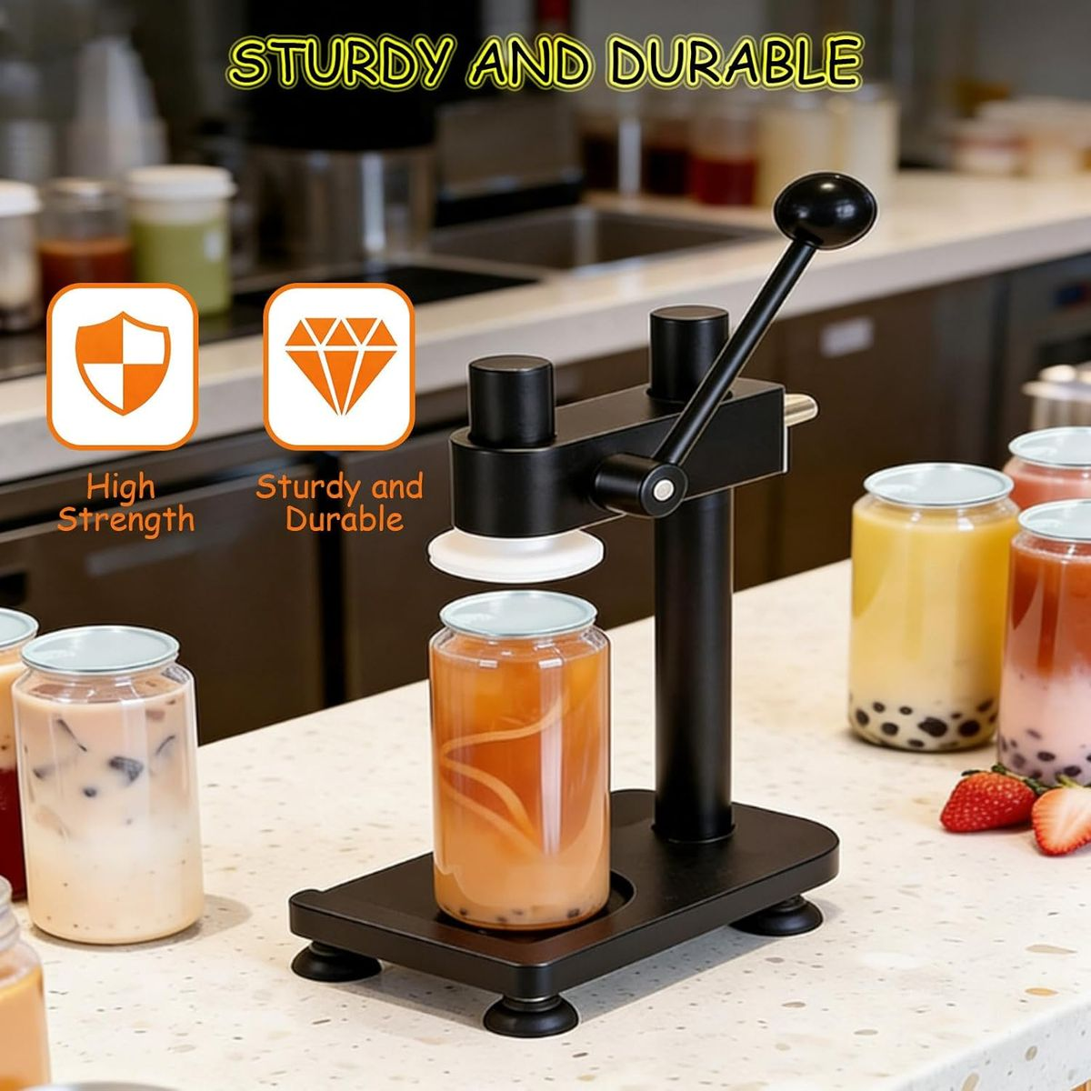 Ojees Manual Aluminum Alloy Can Sealer Machine Bottle Capping Machine variant image 6