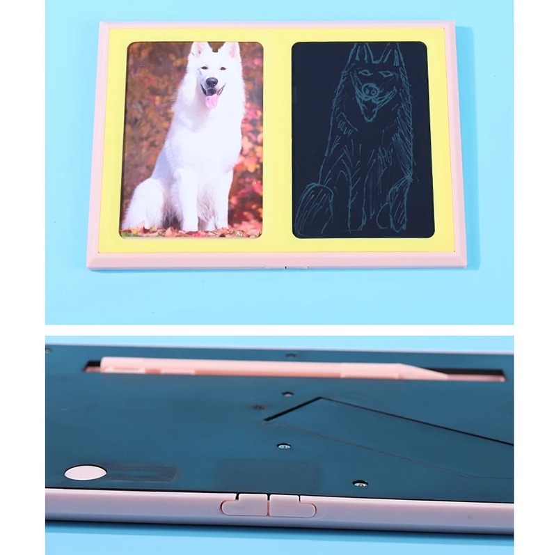Photo Frame with Built-In Writing Pad variant image 3