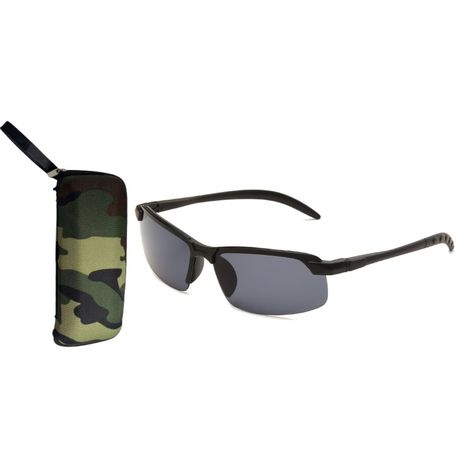 Polarized Sunglasses With Camo Case