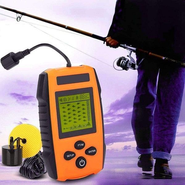 Portable Handheld Fish Finder with LCD Display & Sonar Depth Sensor variant image 3