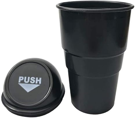 Portable Mini Car Trash Can with Lid variant image 5