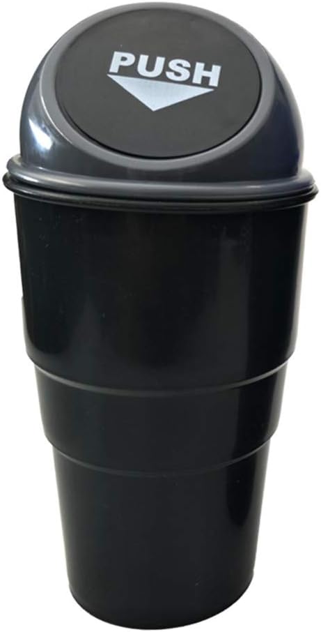 Portable Mini Car Trash Can with Lid