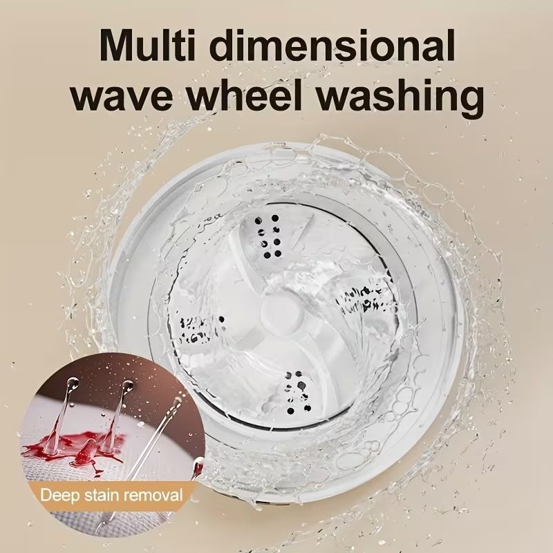 Portable Mini Rechargeable Washing Machine variant image 3