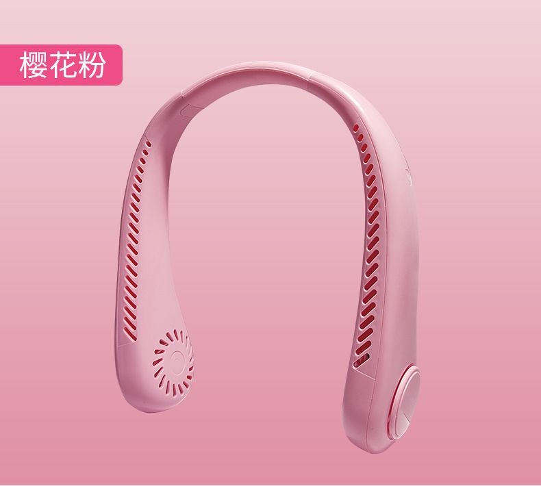 Portable Neck Fan - Pink variant image 4