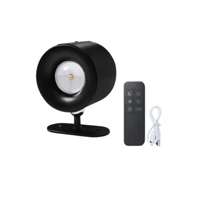 Rechargeable 3 Color Temperatures Adjustable Wall Lamp