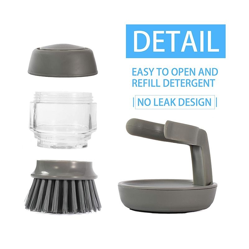 Refillable Soap Dispensing Scrub Brush variant image 2