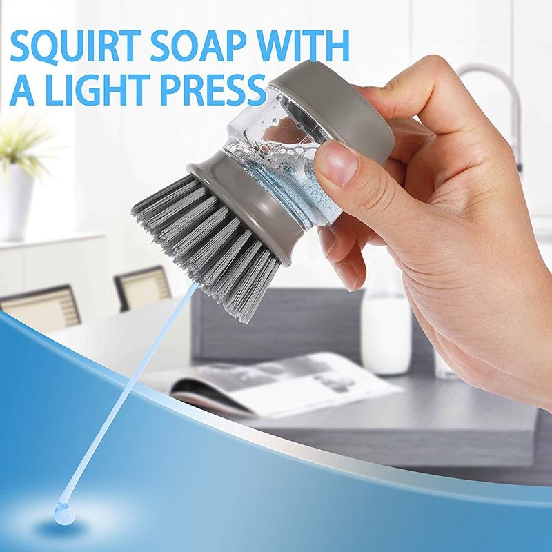 Refillable Soap Dispensing Scrub Brush variant image 3