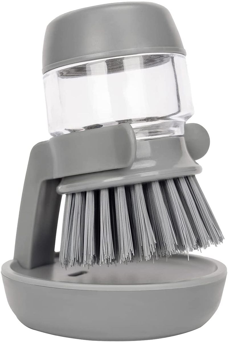 Refillable Soap Dispensing Scrub Brush
