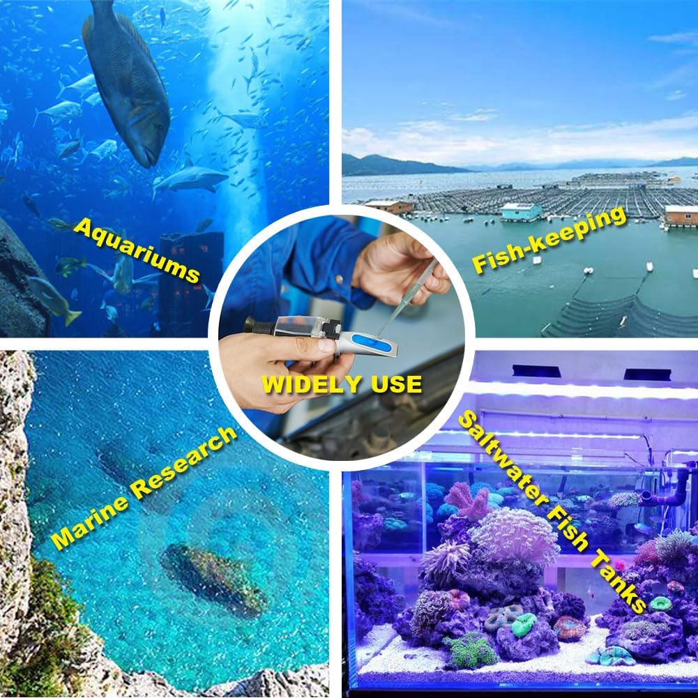 Salinity Refractometer for Seawater and Marine Fish variant image 8