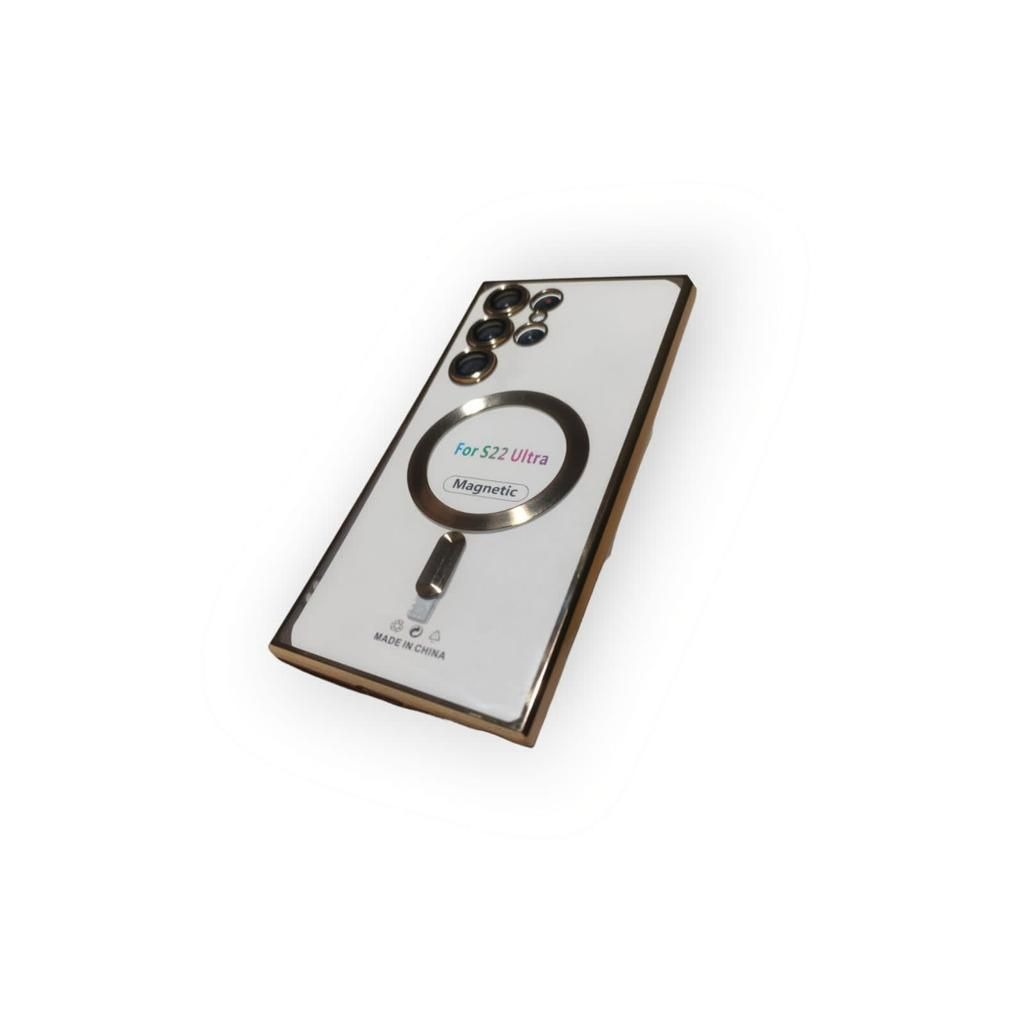 Samsung Magnetic S22 Case- Gold