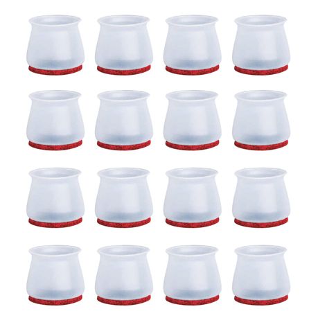 Set Of 16 Multipurpose Flexible Floor Protectors & Furniture Legs Sliders