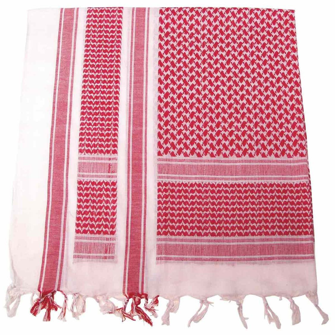 Shemagh Head Scarf Red / White variant image 2