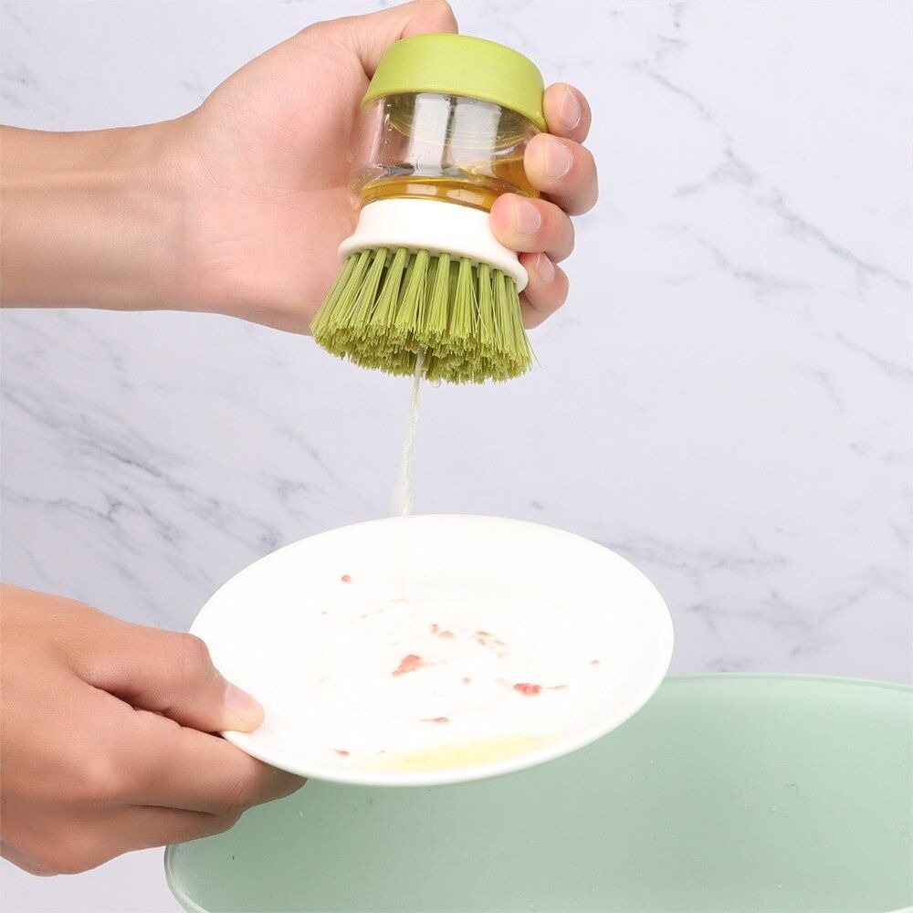 Soap Dispenser Refillable Dish Washing Brush variant image 3